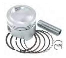 1982-1984 HONDA CB1100 F/R HON CB1100F 10:25-1 K1123 2835XC PISTON 4294M07200 Pistons Wiseco 4294M07200