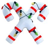 Antenna Toppers HappyBalls HBCandyCaneAT