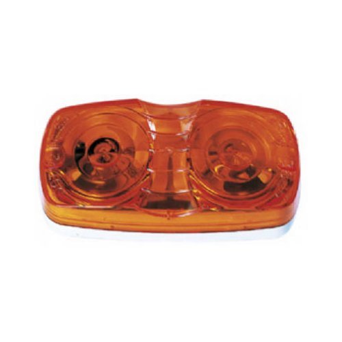 6 each: Peterson Bulls Eye Clearance Marker Light (V138A) Top Clearance Marker Assemblies PETERSON MFG CO V138A