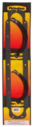 Milodon 40600 Premium Crushproof Oil Pan Gasket for Small Block Mopar 318, 340 Transmission Oil Pan Milodon 40600