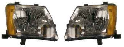 QP N040K-a Nissan Xterra X-terra Passenger Lamp Assembly Headlight Headlight Assemblies Aftermarket N040K-a