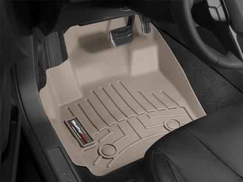 WeatherTech Custom Fit Front FloorLiner for Nissan Altima, Tan Custom Fit WeatherTech 451961