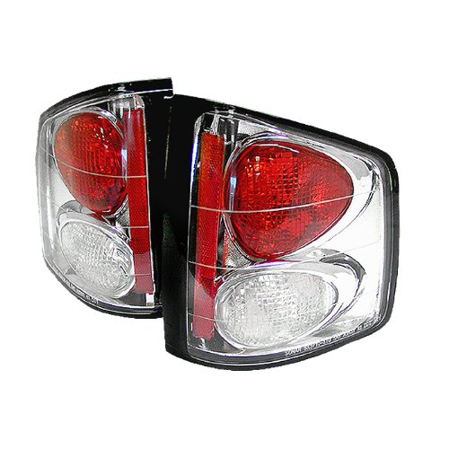 Spyder Auto Chevy S10/GMC Sonoma/Isuzu Hombre Chrome Altezza Tail Light Tail Light Assemblies Spyder Auto ALT-YD-CS1094-C