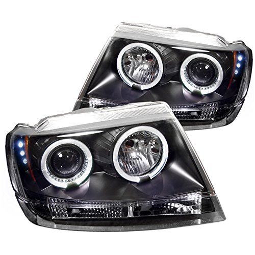 Headlight Assemblies Spyder Auto PRO-YD-JGC99-HL-BK