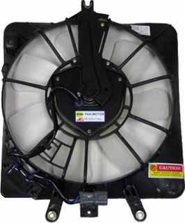 QP HF594-a Honda FIT Replacement AC A/C Condenser Cooling Fan/Shroud Assembly Fans Aftermarket HF594-a