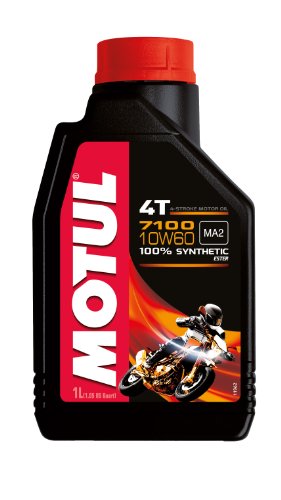Motul 7100 4T Synthetic Ester Motor Oil - 10W60 - 1L. 102190 Motor Oils Motul 102190