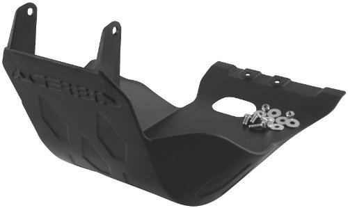 Acerbis Skid Plate - Black , Color: Black 2160220001 Trainer Accessories Acerbis 2160220001