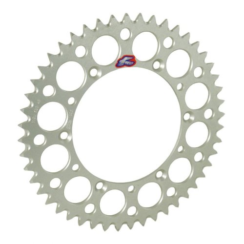 Renthal Ultralight Rear Sprocket - 46T , Sprocket Teeth: 46, Sprocket Size: 520, Material: Aluminum, Sprocket Position: Rear 210U-520-46P-HA Sprockets Renthal 210U-520-46P-HA