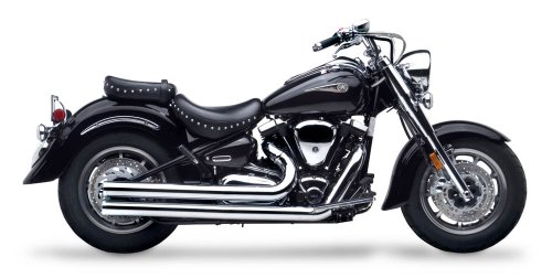 Roadburner 3 inch Drag Pros - Chrome RB-031-4035 for Yamaha Road Star 1600/1700 (1999-11) Complete Systems Roadburner RB-031-4035