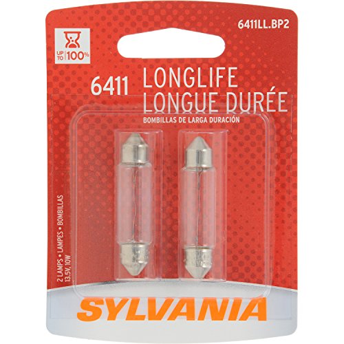 SYLVANIA 6411 Long Life Miniature Bulb (Contains 2 Bulbs) Categories Osram 6411LL.BP2
