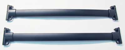 Roof Cross Bars BLACK OEM NEW Cargo Racks Ford 9L8Z-7855100-AA