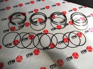 ITM Engine Components 021-6537-040 Piston Ring Set Rings ITM Engine Components 021-6537-040