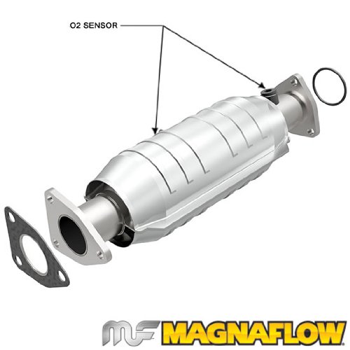 MagnaFlow 49258 Large Stainless Steel Direct Fit Catalytic Converter Catalytic Converters Magnaflow 49258
