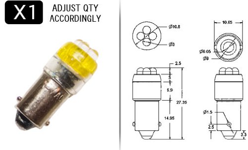 Light Kit  BA9-AMBER