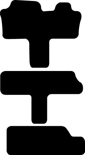 Dodge Grand Caravan Simplex Carpeted Custom-Fit Floor Mats - no storage box u... Custom Fit Auto Mat Store AV675a-18-21