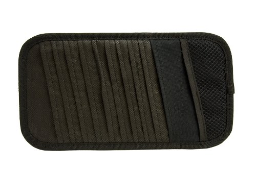 Highland 1930100 Visor Organizer - 10 CD Visor Accessories Highland 1930100