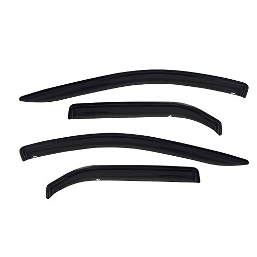 Wade 72-35402 Smoke Tint Slim Wind Deflector - 4 Piece Body Westin 72-35402