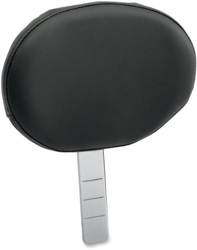 Drag Specialties EZ Glide I Backrest with Pouch - Smooth 0822-0135 Sissy Bars Drag Specialties 0822-0135