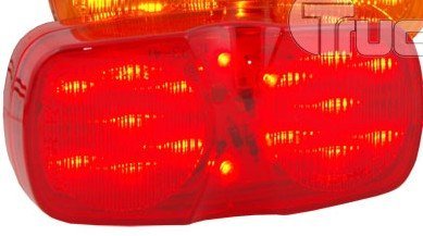 Truck-Lite 2660 Red Marker & Clearance - LED 2''x 4'' - Rectangular-16 Diode Pattern Marker & Clearance Lights Truck-Lite 2660