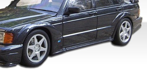 1986-1995 Mercedes Benz E Class W124 4DR Duraflex Evo 2 Wide Body Fender Flares - 4 Piece Body DuraFlex 105378