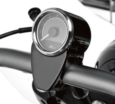 Kawasaki K53020-379B Black Mini Tachometer Tachometers Kawasaki K53020-379B