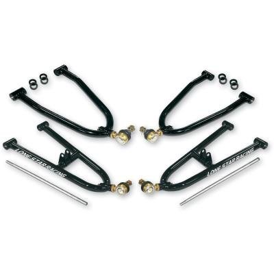 Lonestar Racing 17-421807 Gloss Black +2 Wide +1 Forward Placement Sport Style A-Arm for Yamaha YFZ450/Raptor 700 Parts Lonestar Racing 17-421807