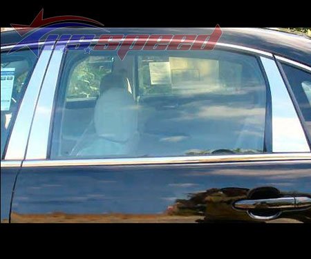 2006-2013 Chevrolet Impala Polished Pillar Posts 6PC Doors CWZ CW1-PC255
