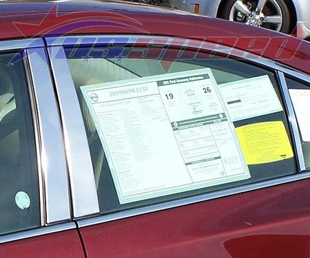 2009-UP Nissan Maxima Polished Pillar Posts 6PC Doors CWZ CW1-PC2120
