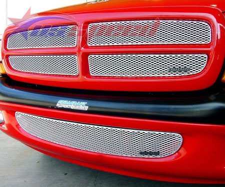 1997-03 Dakota / Durango GrillCraft Mesh Grille 4PC Upper Grilles U.S. Speed GC-DOD1250-S