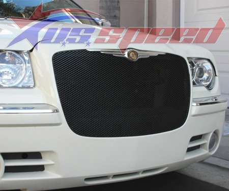 Chrysler 300 / 300C GrillCraft MX Black Mesh Grille Grilles U.S. Speed GC-CHR3000-B