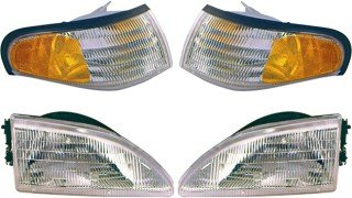 Headlight Assemblies Aftermarket F2061 + F2062 + F2063 + F2064-a