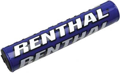 Renthal SX Crossbar Pad - 10in. - Blue P212 Handlebar Pads Renthal P212