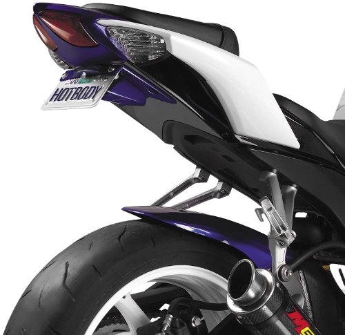 Hotbodies Racing 60801-1002 Pearl Vigor Blue ABS License plate Tag Bracket Fenders Hot Bodies Racing 60801-1002