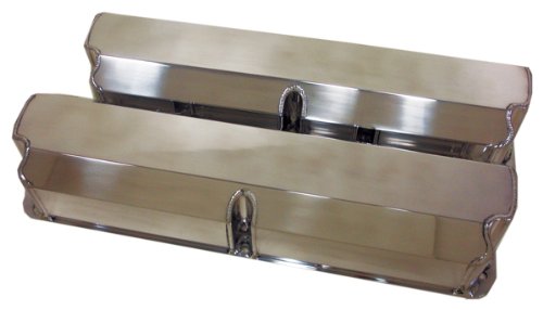 1962-85 Ford Small Block 289-302-351W-5.0L Fabricated Polished Aluminum Valve Covers w/o Hole - Smooth Valve Covers CFR Performance HZ-6518