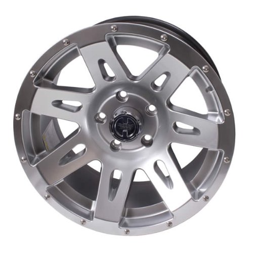 Rugged Ridge Jeep Wrangler JK Hyper Silver Wheel - (17x9/5x5) Car Rugged Ridge 15301.50