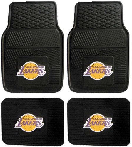 Custom Fit Fanmats LAKERS4PC