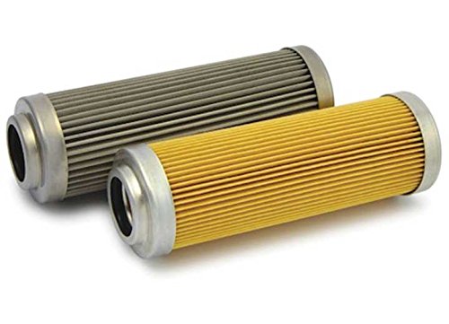 Fuelab 71807 5 75 Micron Stainless Steel Filter Element with 2 Ring Replacement Parts Fuelab 71807