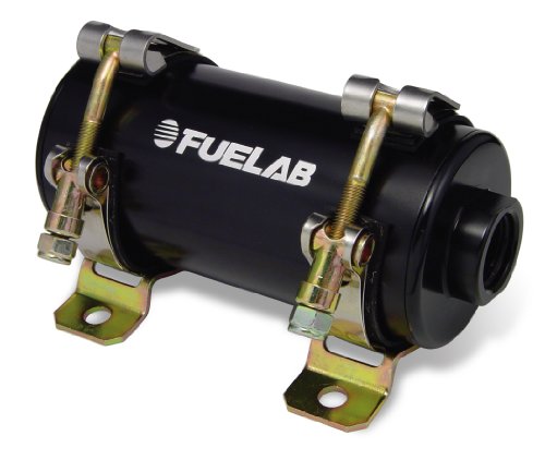 Fuelab 40402-1 Reduced Size Black In-Line Fuel Pump Electric Fuel Pumps Fuelab 404021
