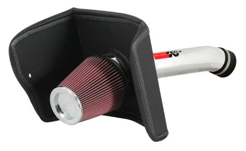 K&N 77-9031-1KP 77 Polished Air Intake Kit Air Intake K&N 77-9031-1KP