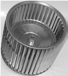 Mars 41327 10x8 Direct Drive Furnace Blower Wheel Clockwise Rotation, 1/2 Convex Hub, LAU#013324-01, 03-43097 Air Conditioning Mars Motors 41327