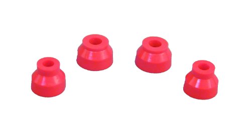Prothane 19-1715 Red Ball Joint Boot Kit - Pack of 4 Ball Joints Prothane 191715