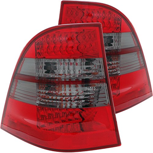 Anzo USA 321117 Mercedes-Benz ML Red/Smoke LED Tail Light Assembly - (Sold in Pairs) Tail Light Assemblies AnzoUSA 321117