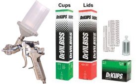 Spray Guns DeVilbiss GTI-620G-DEKUP9