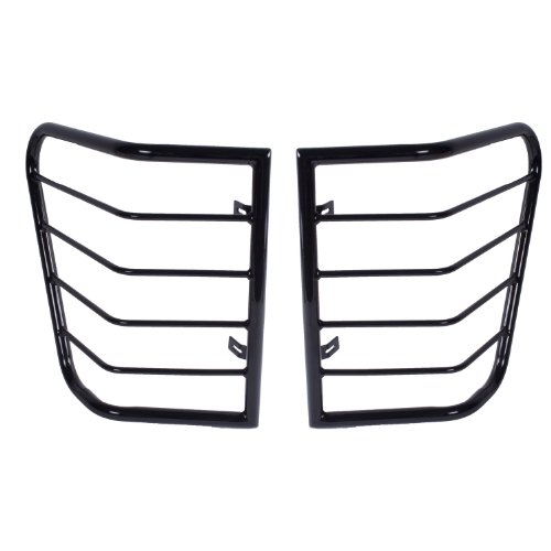 Rugged Ridge 11226.21 Black Rear Euro Tail Light Guard - Pair Light Guards Rugged Ridge 11226.21