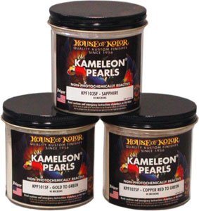 Gold To Green Pearl Kameleon Pearl Flakes Body Paint House of Kolor KPF101-2Z
