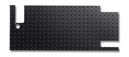 Warrior Products 908DPC Powder Coated Diamond Tread Tailgate Cover for Jeep YJ 87-96 Tonneau Covers Warrior 908DPC