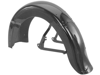 KCInt Vintage Hinged Rear Fender for Harley Knucklehead Early Big Twin Fenders KCINT/KC International 50-71311-05