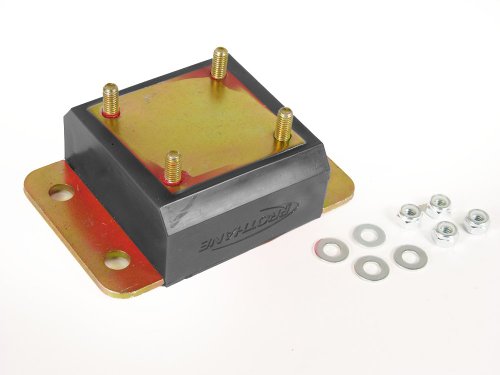 Prothane 1-1601-BL Black Transmission Mount Kit for TJ Transmission Mounts Prothane 11601BL