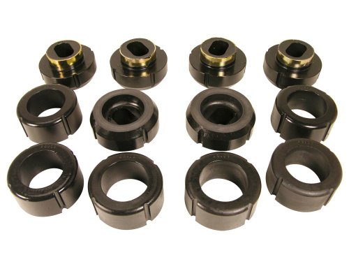Prothane 7-108-BL Black Body and Standard Cab Mount Bushing Kit - 12 Piece Chassis Prothane 7108BL