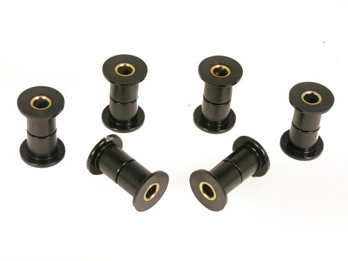 Prothane 9-1002-BL Black Front Spring Eye and Shackle Bushing Kit Bushings Prothane 91002BL